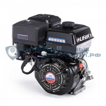 Двигатель Lifan 190F 15л.с. вал25мм, 7A p10