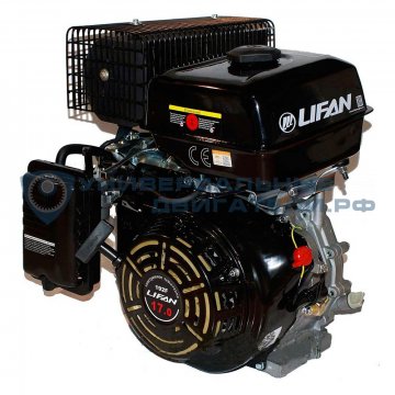 Двигатель Lifan 192F 17л.с. вал25мм, 7A p10