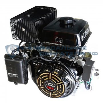 Двигатель Lifan 192F-2D 18,5л.с. вал25мм, 7A, с электрозапуском p10