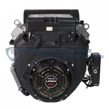 Двигатель Lifan 2V78F-2A 24л.с. вал25мм, 3A, с электрозапуском p10