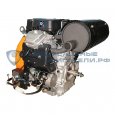 Двигатель Lifan 2V80F ECC 31л.с. вал25мм, 20A, с электрозапуском p15