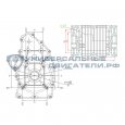 Двигатель Lifan 2V90F ECC 37л.с. вал28,575мм, 20A, с электрозапуском p82