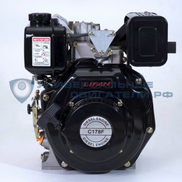 Двигатель Lifan Diesel 178F 6л.с. вал25мм p10