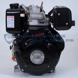 Двигатель Lifan Diesel 188F 10,6л.с. вал25мм p10