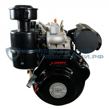 Двигатель Lifan Diesel 192F 12,5л.с. вал25мм p10
