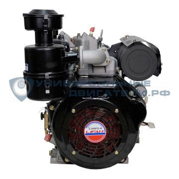 Двигатель Lifan Diesel 192FD 12,5л.с. вал25мм, 6A, с электрозапуском p10