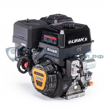 Двигатель Lifan KP460E (192FD-2T) 20л.с. вал25мм, 11A, с электрозапуском p10