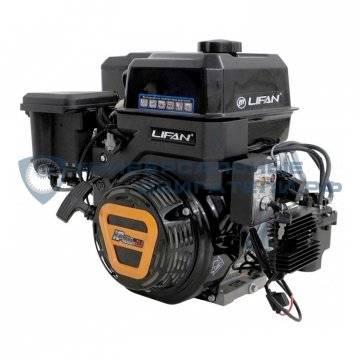 Двигатель Lifan KP460EFI 23л.с. вал25мм, 18A, инжекторный с электрозапуском p10