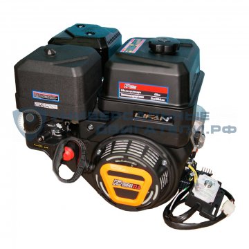 Двигатель Lifan KP500 22л.с. вал25мм, 18A, с электрозапуском p10