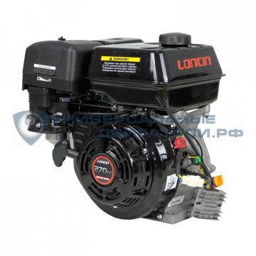 Двигатель Loncin G270F 9л.с. вал25мм, 5A p10