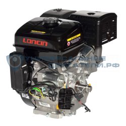 Двигатель Loncin G420FD 15л.с. вал25мм, 18A, с электрозапуском p15