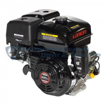 Двигатель Loncin G420FD 15л.с. вал25мм, 18A, с электрозапуском p10