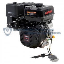 Двигатель Loncin G500FD 23л.с. вал25мм, 7A, с электрозапуском p10