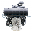 Двигатель Loncin H1000i (LC2V90FD EFI) 37л.с. вал28,575мм, инжекторный 20A, с электрозапуском p15