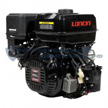 Двигатель Loncin H460i (LC192FD EFI) 21л.с. вал25мм, 7A, инжекторный с электрозапуском p10