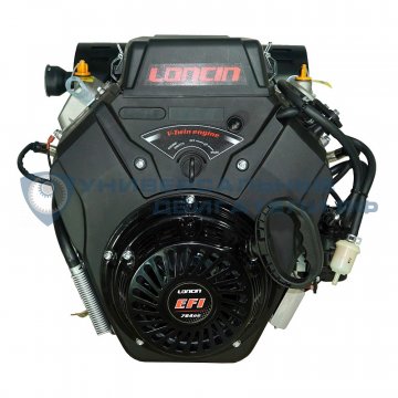 Двигатель Loncin H765i (LC2V80FD EFI) 30л.с. вал25мм, 20A, инжекторный с электрозапуском p10
