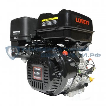 Двигатель Loncin LC192F 20л.с. вал25мм, 7A p10