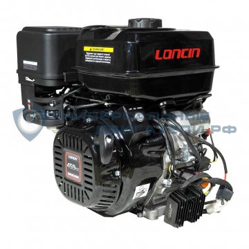 Двигатель Loncin LC192FD 20л.с. вал25мм, 18A, с электрозапуском p10