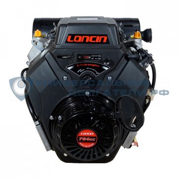Двигатель Loncin LC2V80FD 30л.с. вал25мм, 20A, с электрозапуском p10