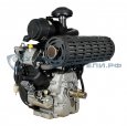 Двигатель Loncin LC2V90FD 35л.с. вал36,5мм, 20A, с электрозапуском p25