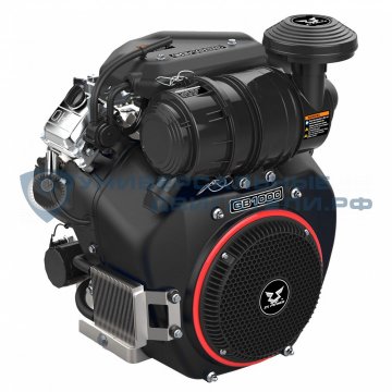 Двигатель Zongshen GB1000 35л.с. вал28,575мм, 20A, с электрозапуском p10